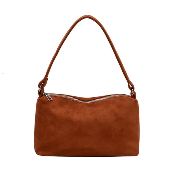 Small Suede Purse Suede Mini Shoulder Bag For Women 2025 Fall Winter Handbag Clutch