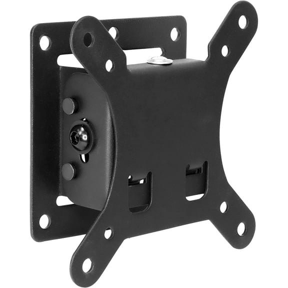 Small TV Wall Mount with Quick Release | Fits 13-32 Inch Screens Low-Profile Slim Design Tilting VESA 75x75 & 100x100 RV Office Compatible 30lb Capacity