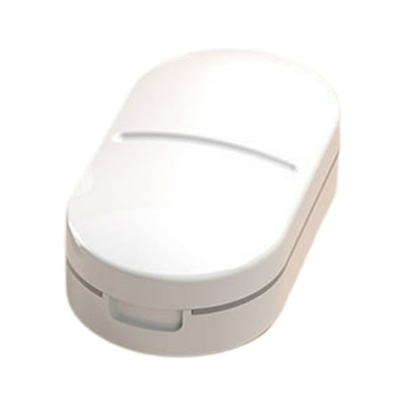 Small Tablet Cutter Portable Splitter for Small and Large Cut in Half Quarter Cutting and Storage 2 in 1 Tablet Dispenser B