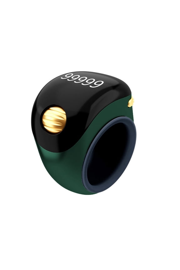 Small Tasbih Zikr Rings 3 Size Interchangeable Prayer Counter Rings Waterproof Digital Finger Counter for Muslims