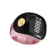 Small Tasbih Zikr Rings 3 Size Interchangeable Prayer Counter Rings Waterproof Digital Finger Counter for Muslims
