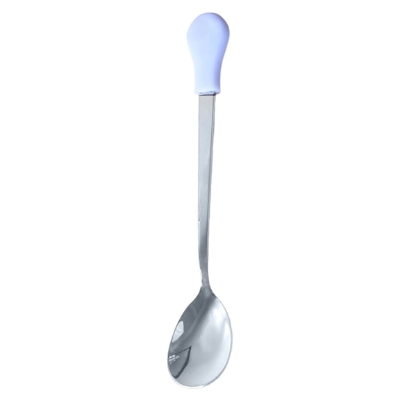 Small Teaspoon,5.9 Inch Stainless Steel Tea Spoons,Mini Coffee Spoon,Stirrer Teaspoon,Small Mixing Spoons with Plastic Handle,Dessert Spoon for Kitchen Stirring,Coffee,Beverages,Ice Cream,(D,5.9 in)