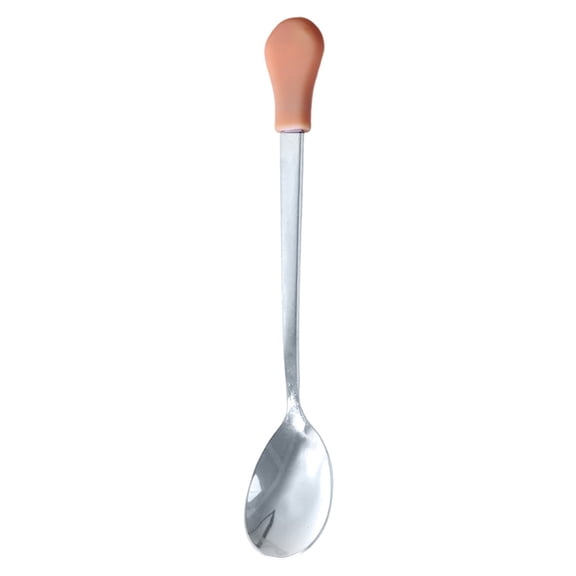 Small Teaspoon,5.9 Inch Stainless Steel Tea Spoons,Mini Coffee Spoon,Stirrer Teaspoon,Small Mixing Spoons with Plastic Handle,Dessert Spoon for Kitchen Stirring,Coffee,Beverages,Ice Cream,(E,5.9 in)