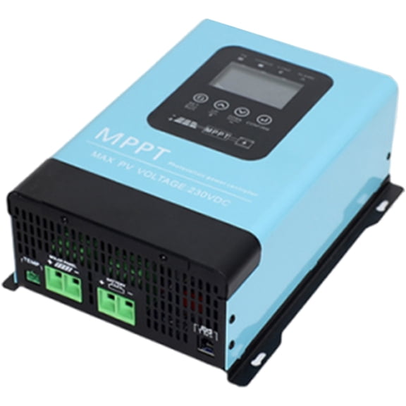 Small Temperature Compensated MPPT Solar Regulator Electric Recognition for Off Systems & Multiple Battery Types