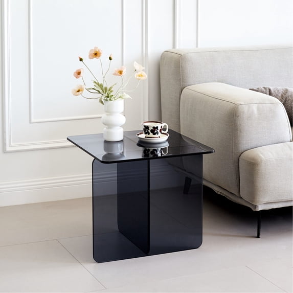Small Tempered Glass Table / Multi - purpose for Home, Office & Picnics