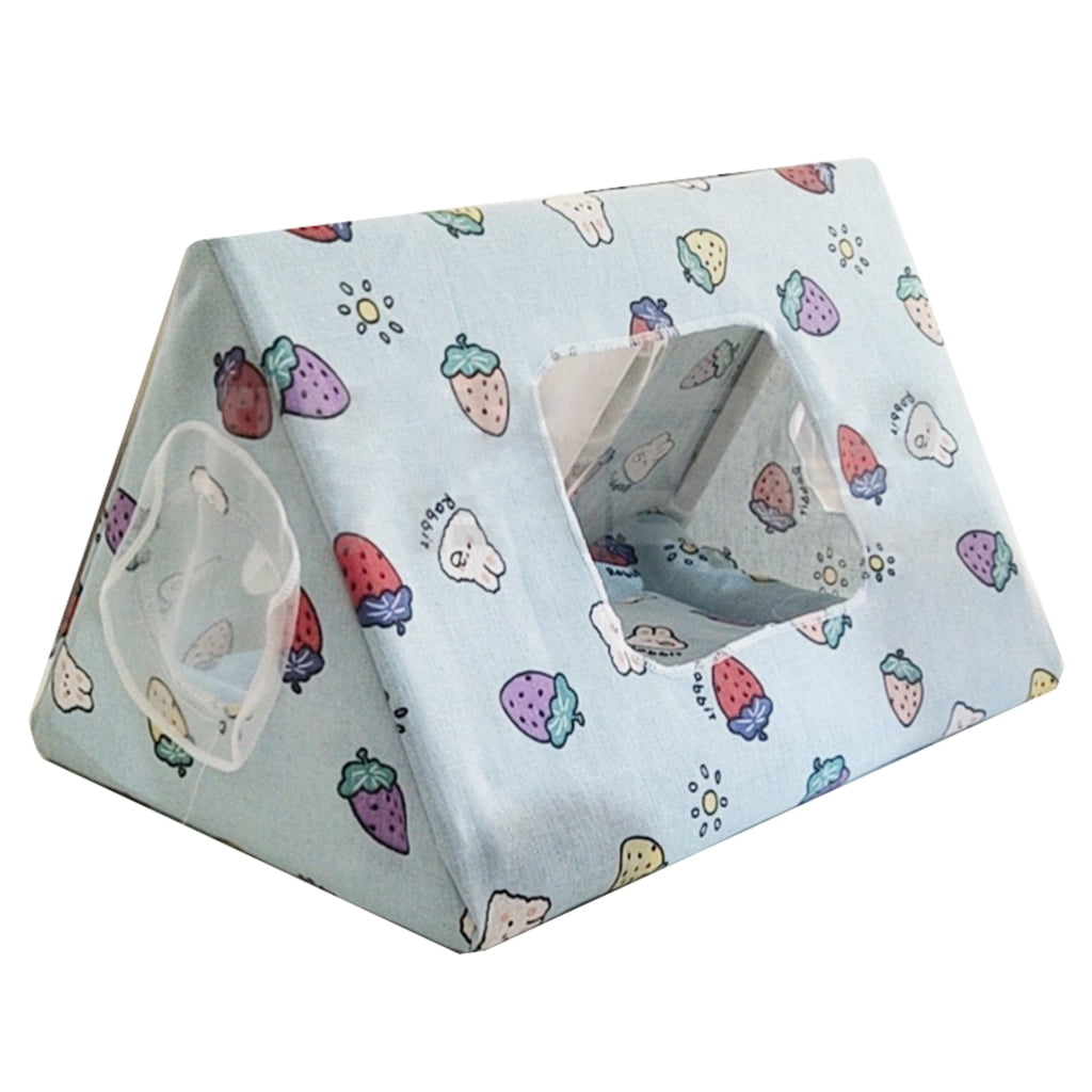 Curated visual reference: Small Corner Cages For Hamsters Reference: Small Tent Warm Bed Hamsters Cage Corner House Habitat Decorative