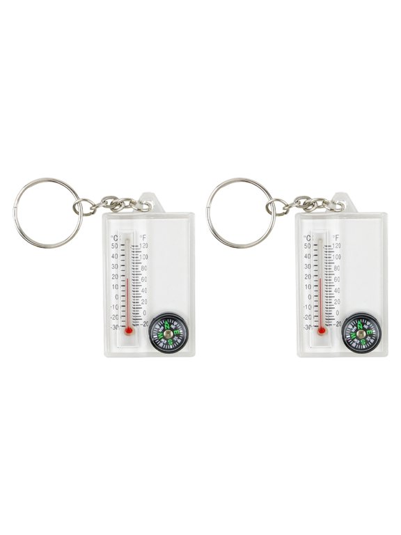 Small Thermometers Compasses Keychain Survival Thermometers Compasses Keychain Compasses Thermometers