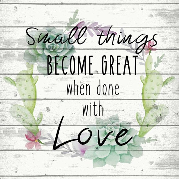 Small Things 1 Poster Print by Allen Kimberly