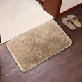 thumbnail image 1 of Small Throw Rugs for Bedroom, 16“x 24” Non Slip Mini Area Rug, Fluffy Carpet, Door Entryway Indoor Inside Front Entrance Dog Mat, Home Decor Aesthetic, Nursery - Khaki, 1 of 6