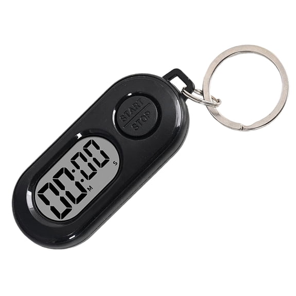 Small Timer Single Button Operating Digital Timing Simple Setups All Ages Family Daily Efficiency Timing Device
