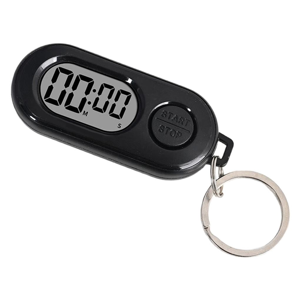 hejhncii Small Keychain Timer Shock Resistant Material Outdoor Travel ...