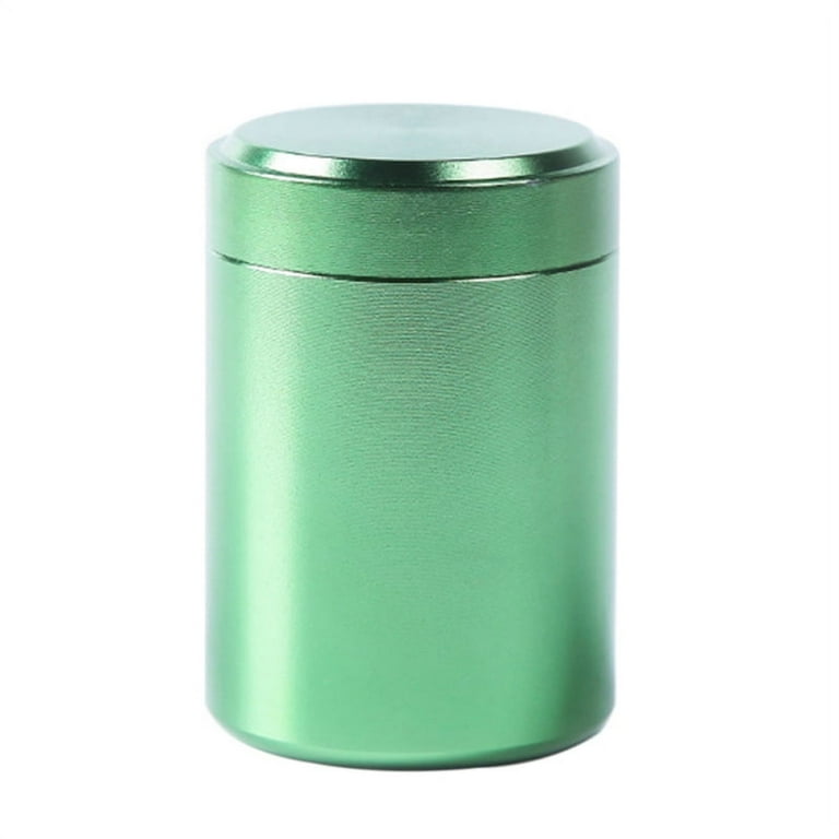 Small Tin Can Box with Airtight Lids Canister for Coffee Tea Candy