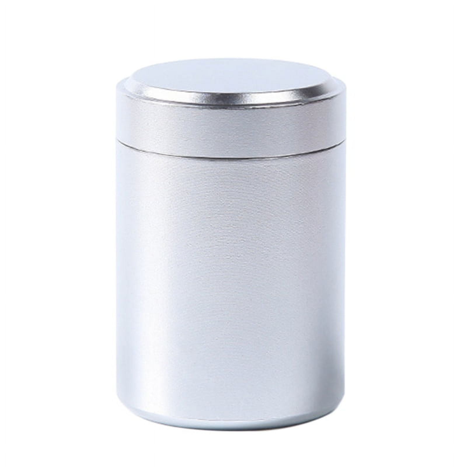 Small Tin Can Box with Airtight Lids Canister for Coffee Tea Candy Storage  Loose Leaf Tea Tin Containers Storage 