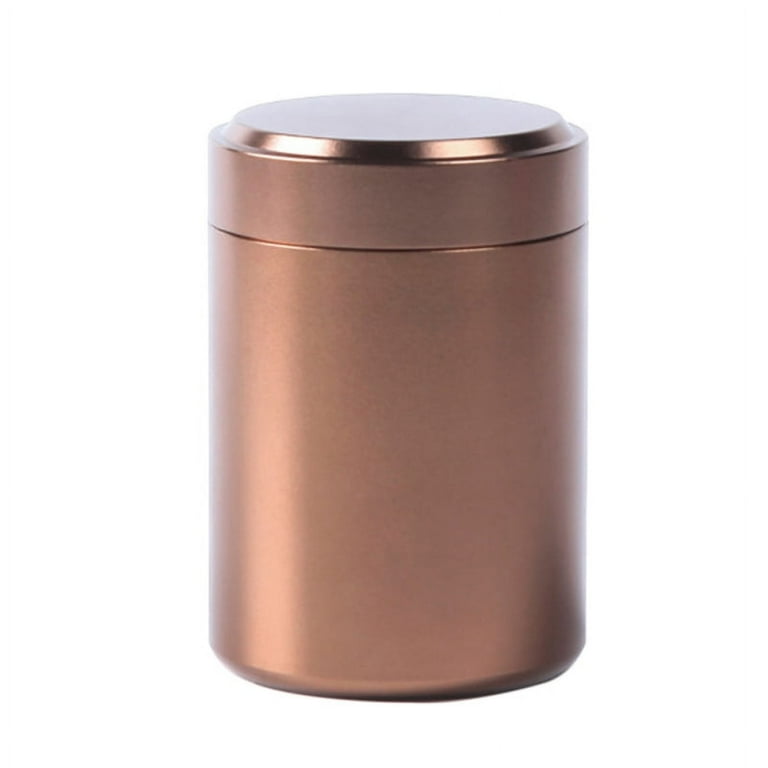 Small Tin Can Box with Airtight Lids, Canister for Coffee Tea Candy Storage  Loose Leaf Tea Tin Containers Storage