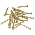 thumbnail image 1 of Small Tiny Brass Nails 2.8x25mm for DIY Decorative Pictures Wooden Boxes Household Accessories, 25pcs, 1 of 5