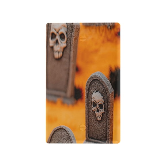 Small Tombstone-shaped Light Switch Cover Switch Plate Outlet Cover Plug Cover for Electrical Outlet