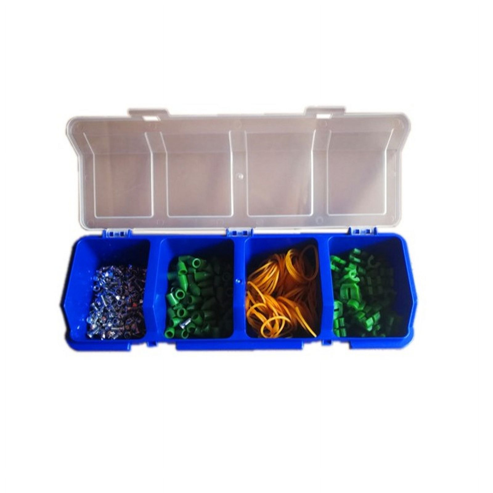 Small Tool Box Compartment Beads Storage Case Plastic Accessory Organizer Small Sundries Box, Size: 37x15x8CM