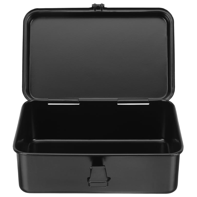 Small Tool Box Iron Sheet Tool Box Household Tool Storage Case Tool Storage Organizer, Size: 20x12.5cm
