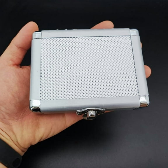 Small Tool Box, Portable Mini Storage Box, Aluminum Alloy Tool Box, Outdoor Camp Storage Box