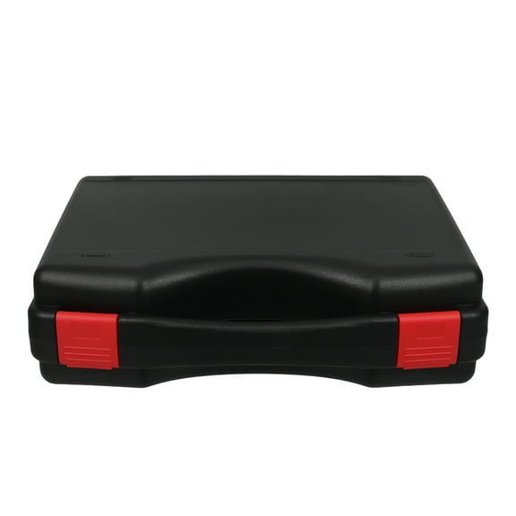Small Plastic Tool Box Carrying Case with Spring Lock, Mini Storage Organizer for Tools and Accessories