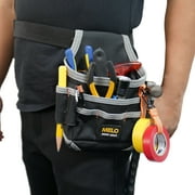 Small Tool Pouch Electrical Technician Tool Pouch With Belt Strap Professional Work Tool Bag Organizer