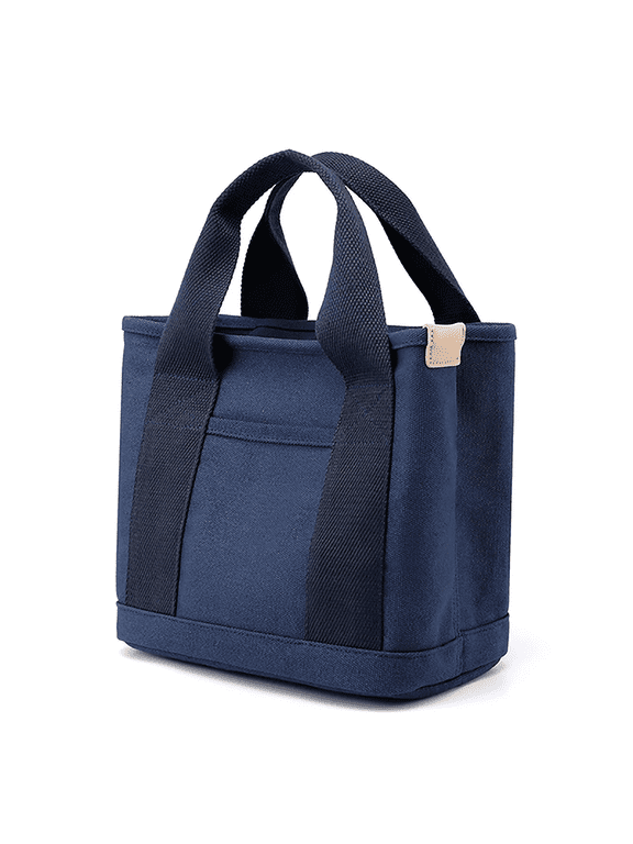 Small Tote Bag with Zipper Tote Bag for Women Capacity Multi-Pocket Canvas Bag Fashion Canvas Crossbody Bag Shoulder Bag Purses Messenger Bag,Tote Bags
