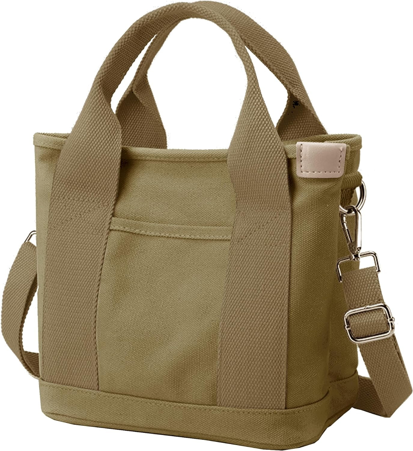 Small Tote Bag with Zipper Tote Bag for Women Canvas Crossbody Bag Shoulder Bag Satchel Hobo Bag Messenger Bag 2024