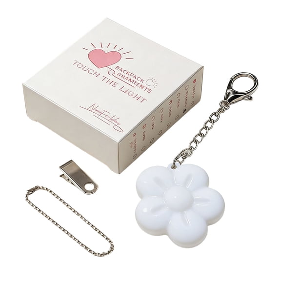 Small Touch Sensor Key Ring Lamp Handy Pendant Light For Dark Keys Night Walks Backpack Clip Accessory And Purse Zipper Charm For A Handy Glow On Late Walks And Trips Light