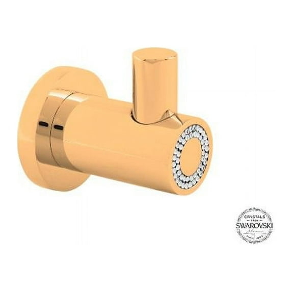 Small Towel Robe Hook - Gold