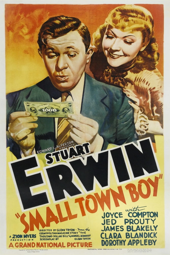 Small Town Boy Canvas Art - (24 x 36)