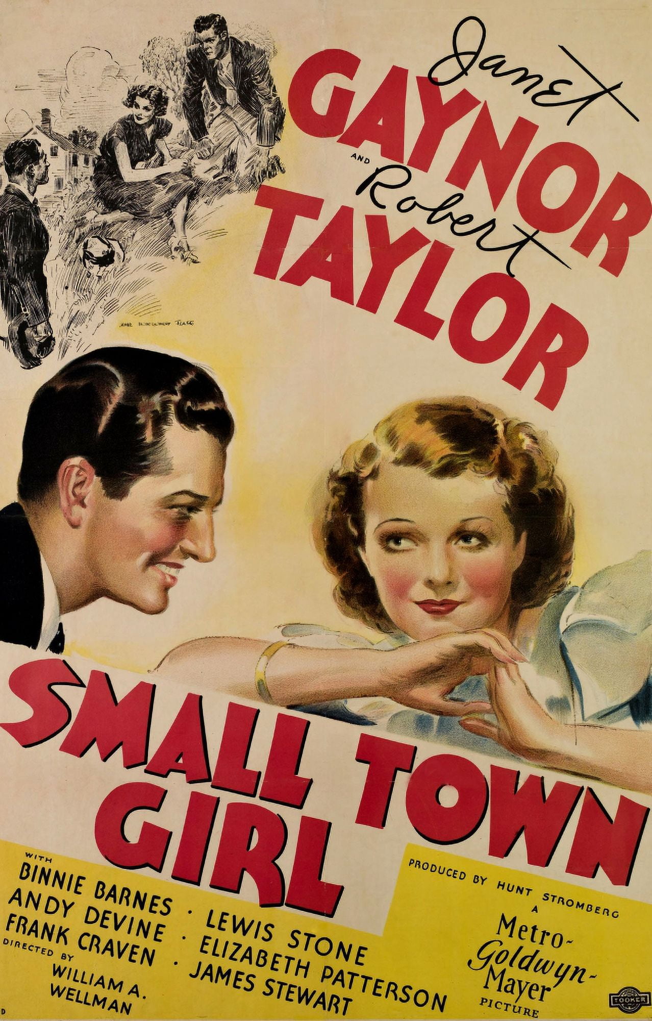 Small Town Girl Canvas Art - (11 x 17)