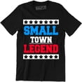 thumbnail image 1 of Small Town Legend Funny Cute Country Southern Men's T-Shirt, 1 of 4