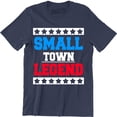 thumbnail image 1 of Small Town Legend Funny Cute Country Southern Men's T-Shirt, 1 of 4