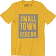 thumbnail image 1 of Small Town Legend Funny Cute Southern Country Men's T-Shirt, 1 of 4