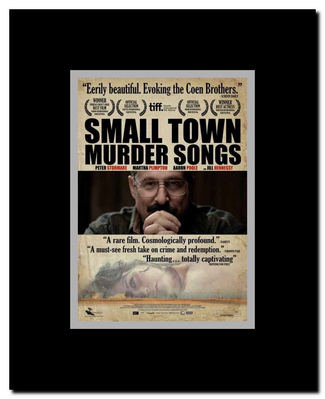 Small Town Murder Songs Framed Movie Poster
