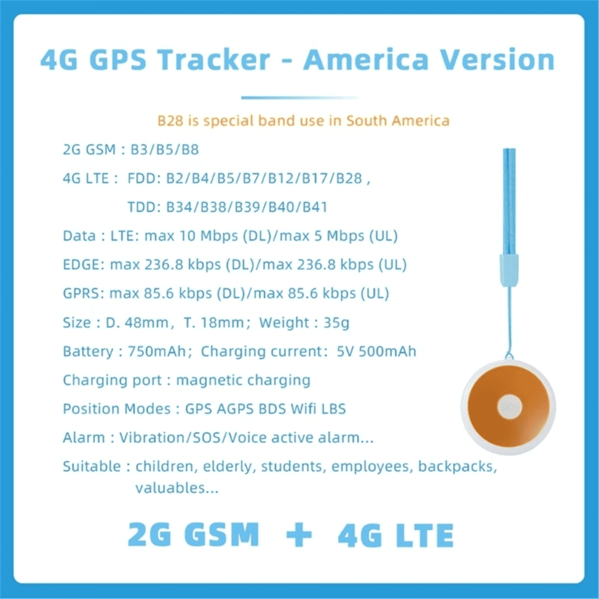 Small Trackers for Kids, Elderly Locator Device for America Accurate ...