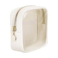 thumbnail image 1 of Small Transparent Cosmetic Bag Mini Clear Pouch For Daily Women's Travel Organizer Portable Toiletry Carry, 1 of 5