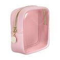 thumbnail image 1 of Small Transparent Makeup Bag Mini Travel Organizer Cosmetic Pouch For Women Daily Storage, 1 of 5