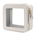 thumbnail image 1 of Small Transparent Zipper Cosmetic Bag For Women Portable Travel Makeup Pouch Organizer Car Storage Accessory Mini Toiletry, 1 of 6