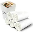 thumbnail image 1 of Small Trash Bags 1.2 Gallon Biodegradable Gallon Waste Bag Mini Compostable Strong Bathroom Wastebasket Can Liners Garbage for Home Office Kitchen Fit 5 Liter 5L 1 Gal (120 Counts White), 1 of 4