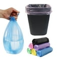 thumbnail image 1 of Small Trash Bags, 5 Rolls/100 Counts Small Garbage Bags for Office, Kitchen,bedroom Waste Bin,colorful Portable Strong Rubbish Bags,wastebasket Bags, 1 of 9