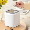 thumbnail image 1 of Small Trash Can, Compact Waste Bin, Open Top Lidless Design, for Desk Countertop Bathroom, Home and Office Use, 1 of 6