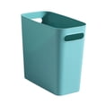 thumbnail image 1 of Small Trash Can Garbage Can Plastic Garbage Can Waste Basket Cute Trash Can Wastebasket with 2 Hole for Bathrooom, Bedroom, Office, Kitchen, Laundry Room by Kitecy, 1 of 9