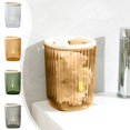 thumbnail image 1 of Small Trash Can with Lid, Mini Trash Can for Bathroom, Office and Bedroom, Small Bathroom Garbage Can with Swing Top, Compact Waste Basket for Desk, Dorm & Home, Green - Xuniizn, 1 of 7