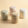 thumbnail image 1 of Small Trash Can with Lid, Mini Trash Can for Bathroom, Office and Bedroom, Small Bathroom Garbage Can with Swing Top, Compact Waste Basket for Desk, Dorm & Home, White - Xuniizn, 1 of 7
