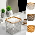 thumbnail image 1 of Small Trash Can with Lid, Mini Trash Can for Bathroom, Office and Bedroom, Small Bathroom Garbage Can with Swing Top, Compact Waste Basket for Desk, Dorm & Home, White - Xuniizn, 1 of 7
