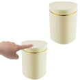 thumbnail image 1 of Small Trash Can with Lid, Mini Trash Can, Desk Trash Can, Small Lidded Counter Waste Basket Press Top Desktop Trash Can, Mini Tabletop Garbage Bin, Portable Small Plastic Trash Can 1Pcs, 1 of 9