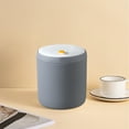 thumbnail image 1 of Small Trash Can with Lid, Office Mini Household Waste Bin, 13.5x13.5x15.5cm Compact Plastic Design, Space-saving & Odor-containing for Small Spaces, Desks, and Living Rooms,Vsgery, 1 of 6