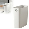 thumbnail image 1 of Small Trash Can PP TPR Plastic Wastebasket For Bathroom Bedroom Kitchen,Trash Bags, 1 of 9