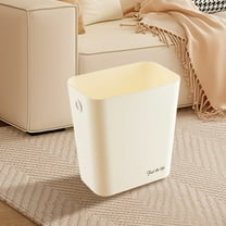 Small Trash Can Plastic Wastebasket Rectangular Open Top Waste Bin Suitable For Home Bathroom Kitchen Bedroom Office Waste Bin Modern Design Plastic Waste Bin